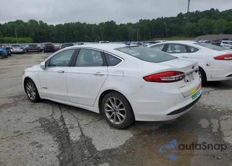 2017 Ford Fusion Se Hybrid z USA, uszkodzony, nr VIN 3FA6P0LU2HR400731